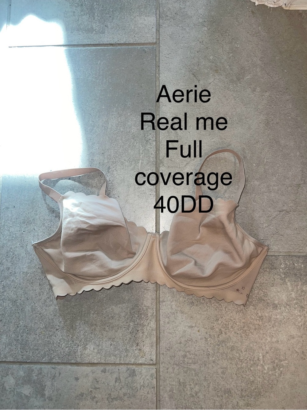 Aerie Nude Full Coverage Bra